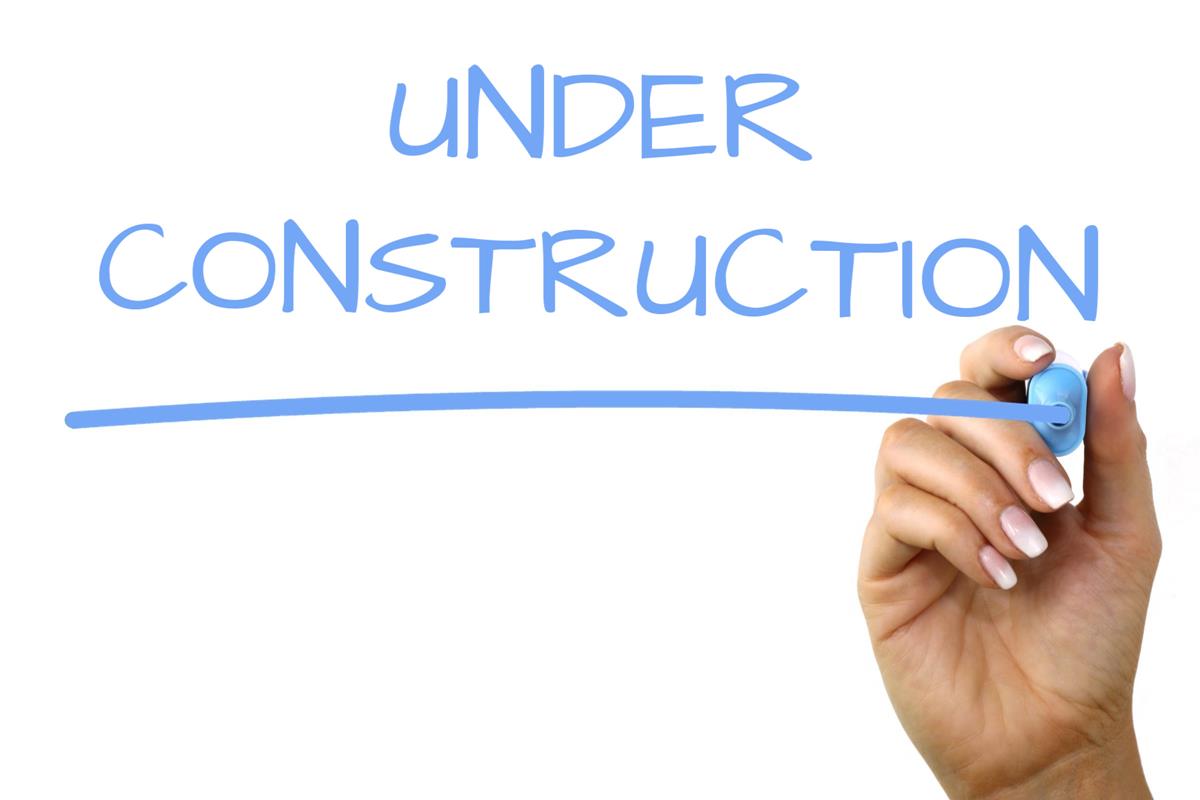 under construction